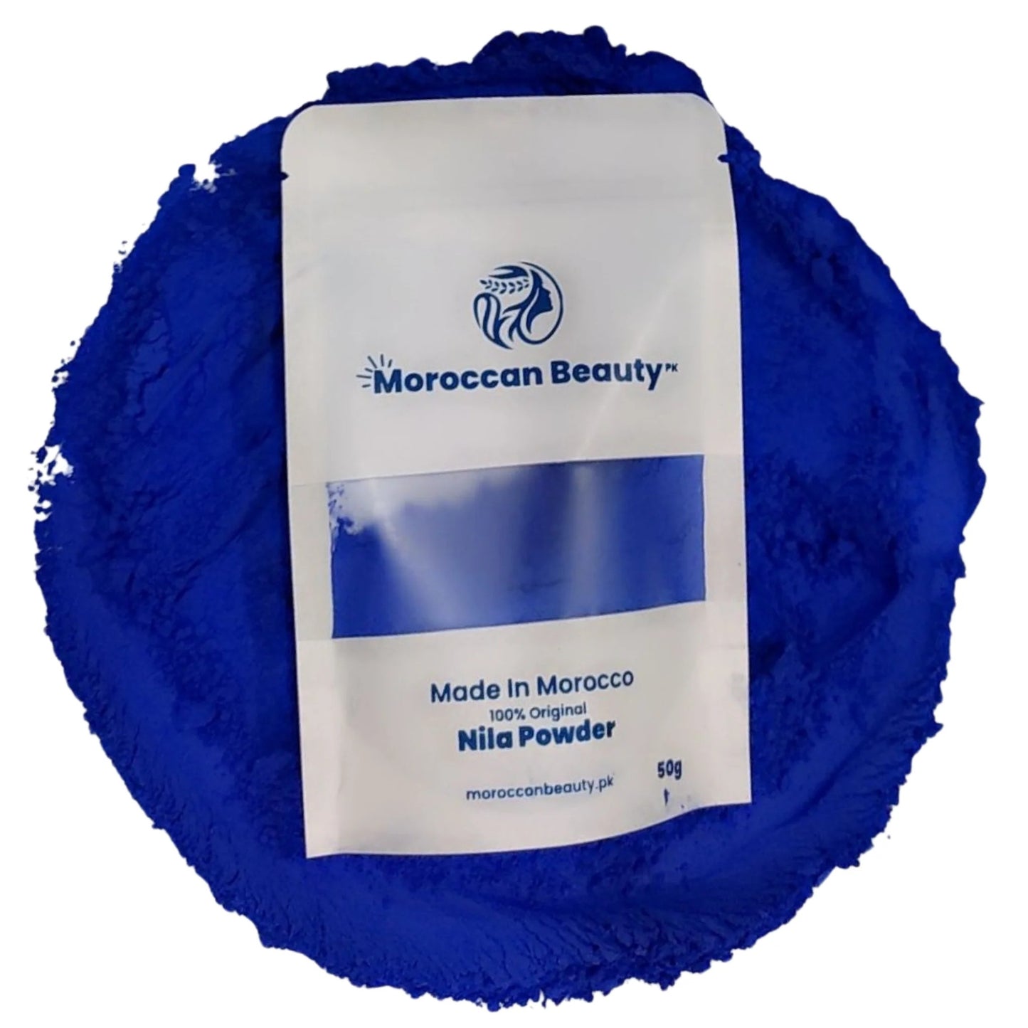 Moroccan Blue Nila Powder β Traditional Care for Glowing Skin