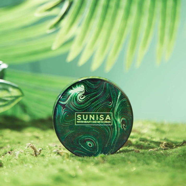 Sunisa 3 In 1 Air Cushion Cc And Bb Waterproof Foundation Cream (For All Skin Types)