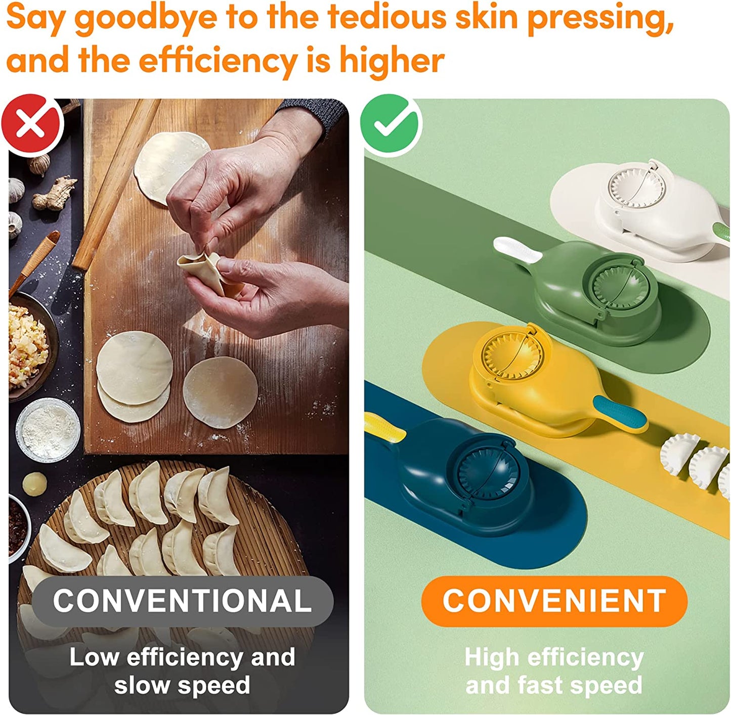 2 in 1 Multifunctional Samosa Maker & Dumpling Maker (Ramzan Offer)