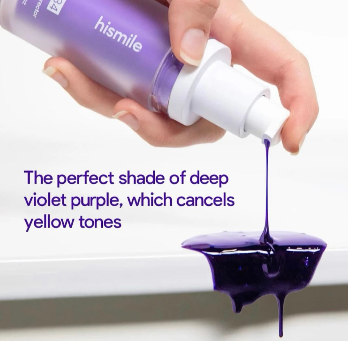 Hismile V34 Colour Corrector Serum – Instant Teeth Whitening