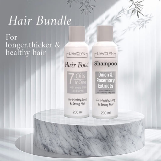 Hair Bundle for Longer Thicker & Healthier Hair