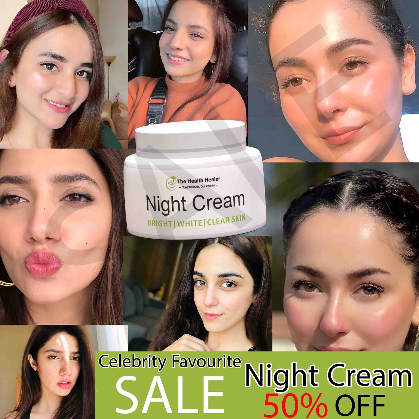 Health Healer Night Cream – Brightening & Anti-Aging Formula