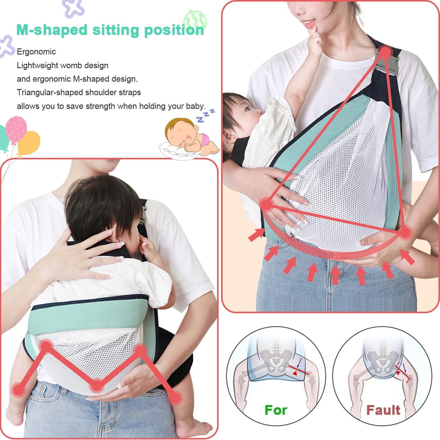 Baby Sling Carrier β Highly Convenient And Painless