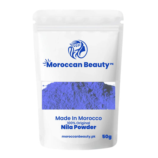 Moroccan Blue Nila Powder – Traditional Care for Glowing Skin