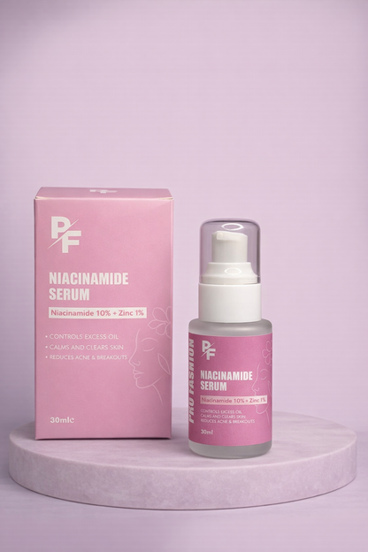 Pro Fashion Niacinamide 10% + Zinc 1% Serum – Anti-Acne & Oil Control (30ml)