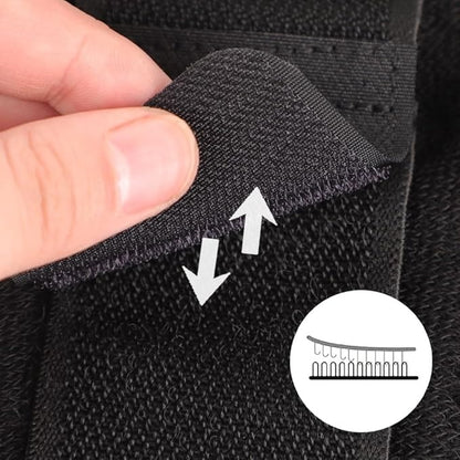 Pair of Soft Fleece Knee Warmers – Thermal Leg Warmers for Cold Weather