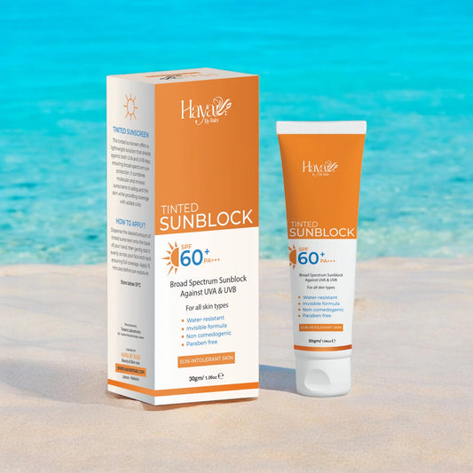 Haya By Rabi - Tinted Sunblock - Broad Spectrum Protection